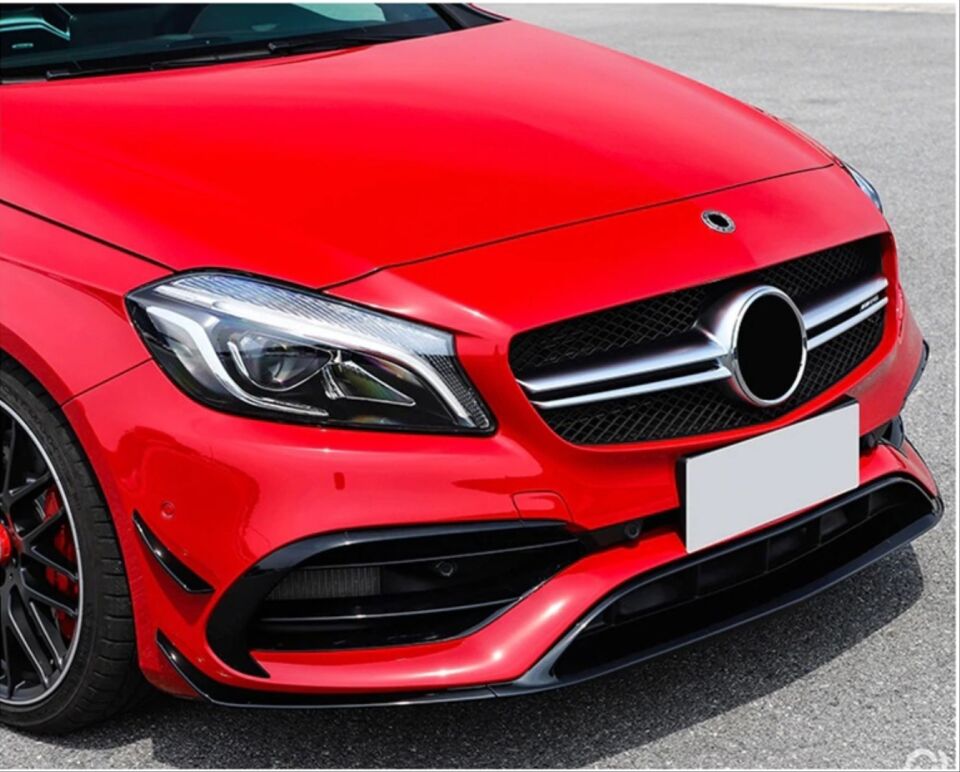 W176 2016-2018 A SERISI AMG DONANIM IÇIN UYUMLU A45 ON AERO KIT