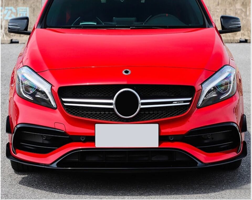 W176 2016-2018 A SERISI AMG DONANIM IÇIN UYUMLU A45 ON AERO KIT