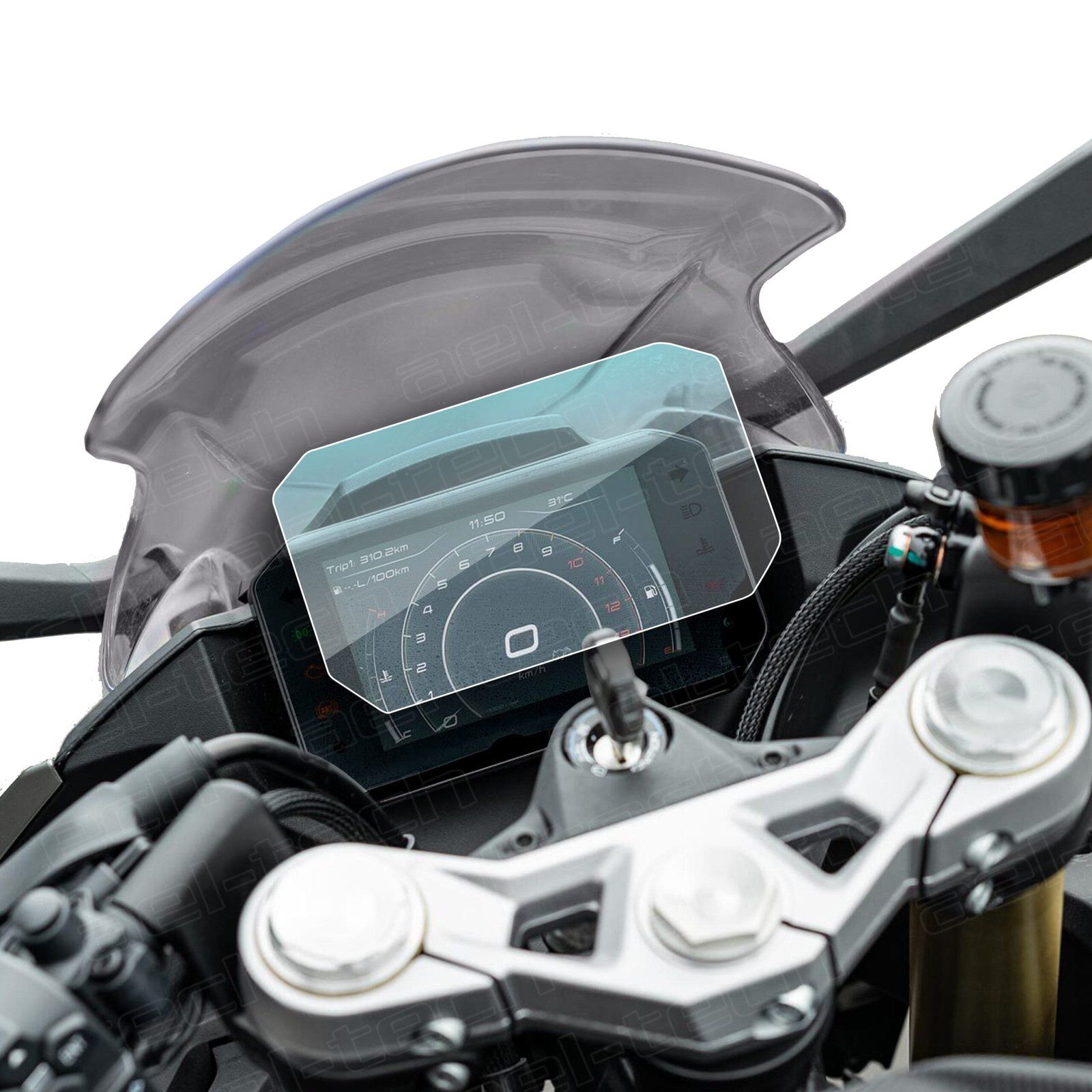 CFMOTO 450 SR Uyumlu Nano Ekran Koruyucu 2023 2025