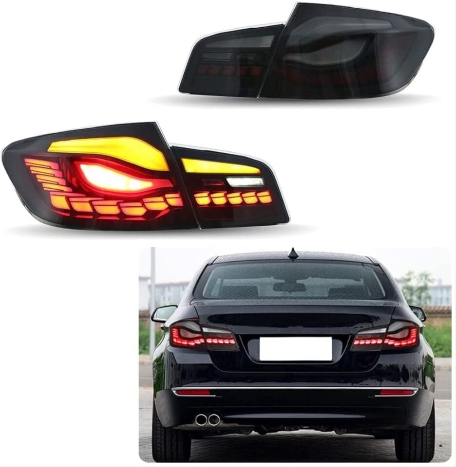 5 SERISI F10 IÇIN UYUMLU DRAGON LED STOP - SMOKE