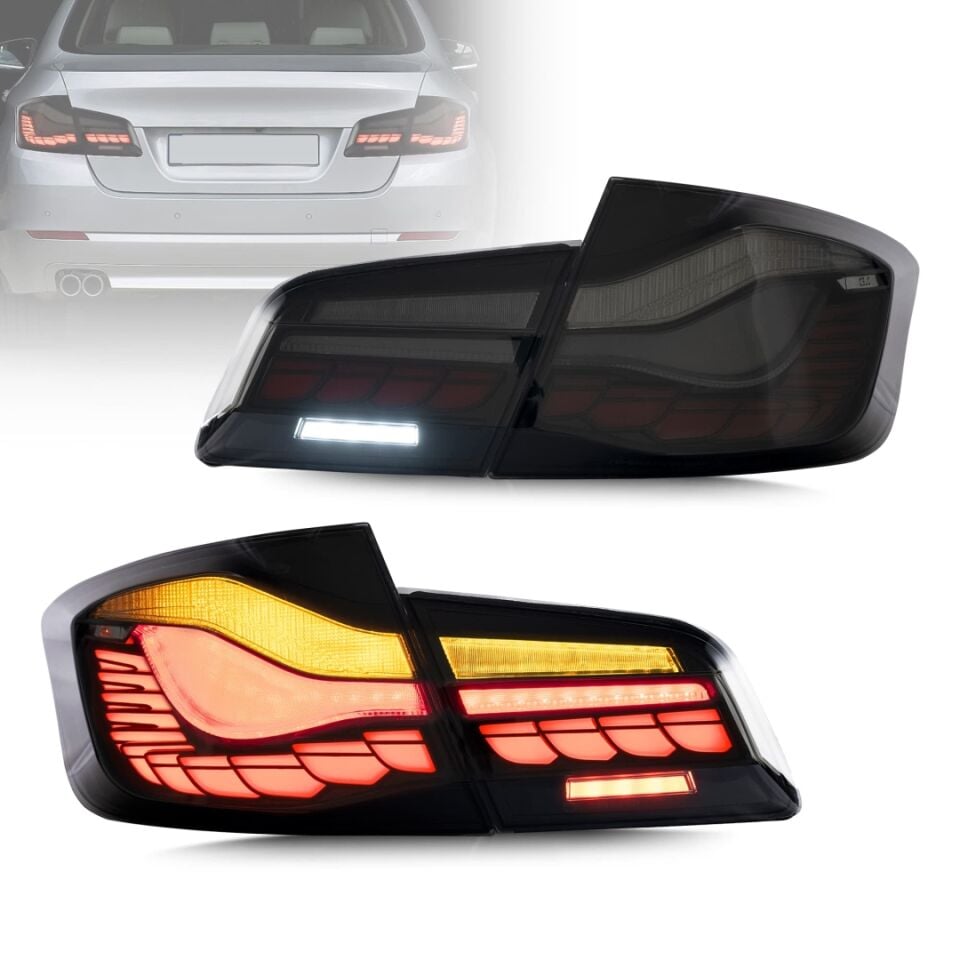 5 SERISI F10 IÇIN UYUMLU DRAGON LED STOP - SMOKE