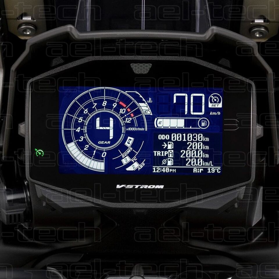 Suzuki V-strom 1050/xt Uyumlu Dijital Gösterge 9H Nano Ekran Koruyucu