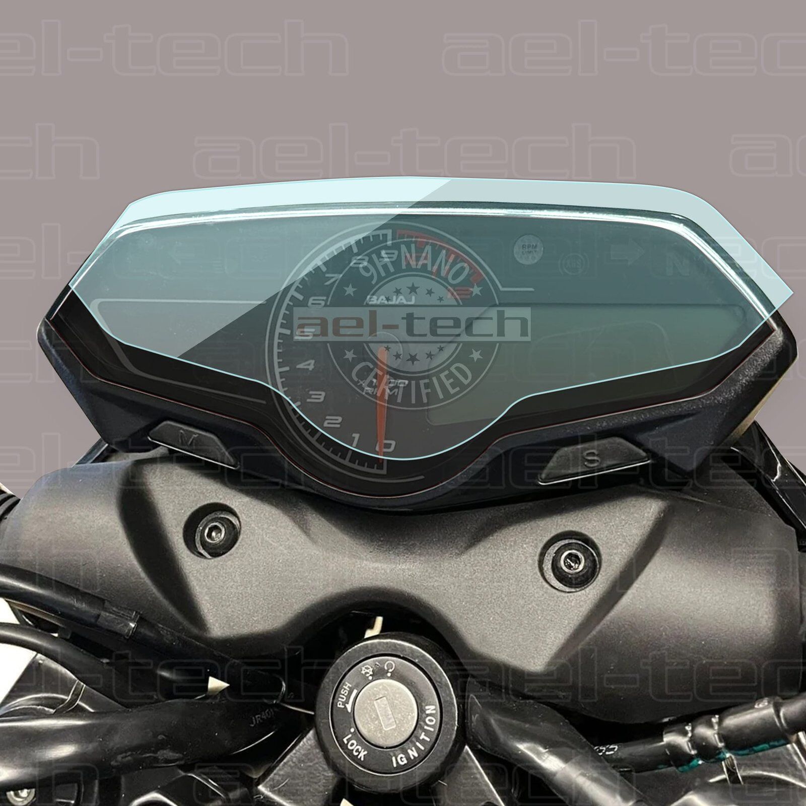 Bajaj Pulsar N250 Uyumlu Gösterge 9H Nano Ekran Koruyucu