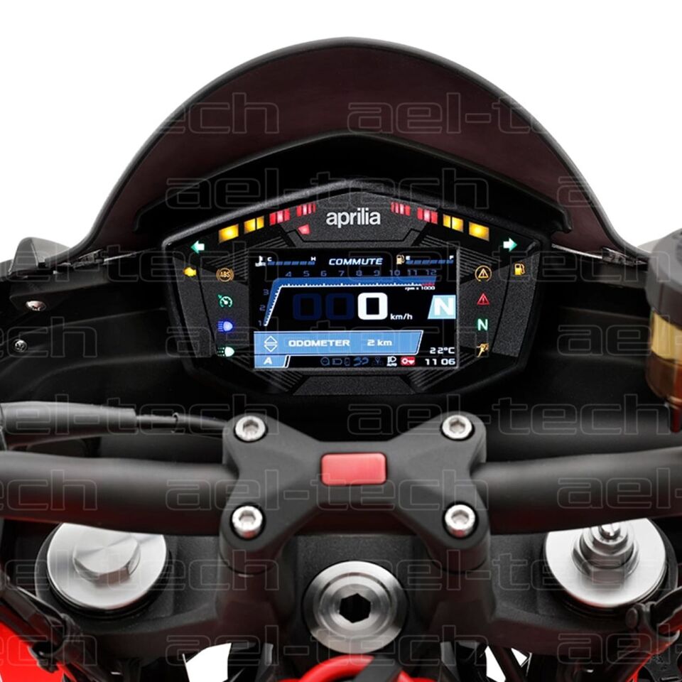 Aprilla Tuono 660 Uyumlu 5 İnç Dijital Gösterge 9H Nano Ekran Koruyucu