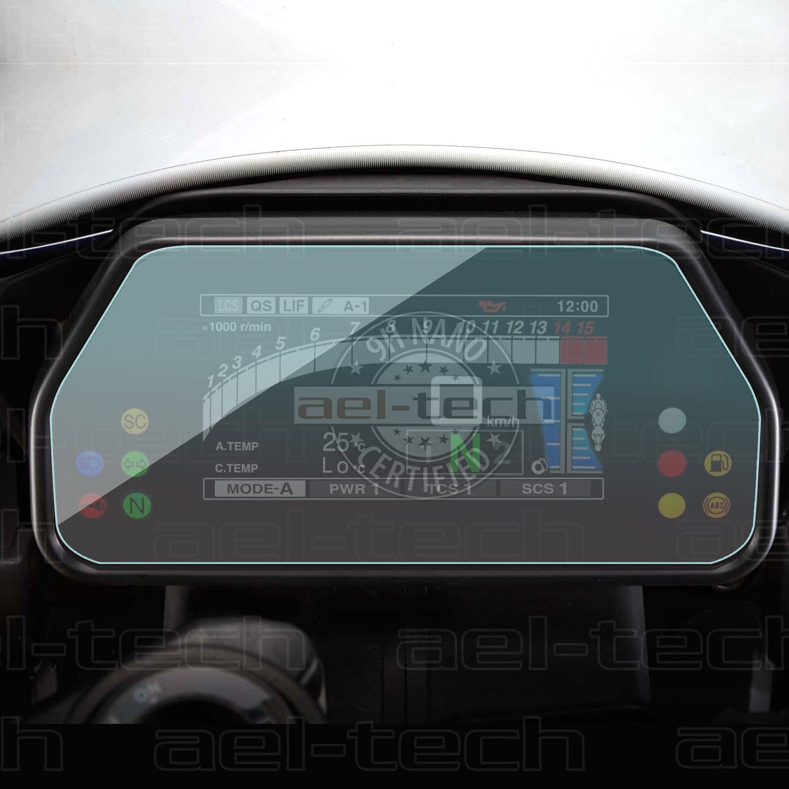 Yamaha Tracer 900 Gt Uyumlu Dijital Gösterge 9H Nano Ekran Koruyucu