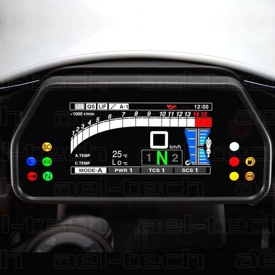 Yamaha Tracer 900 Gt Uyumlu Dijital Gösterge 9H Nano Ekran Koruyucu