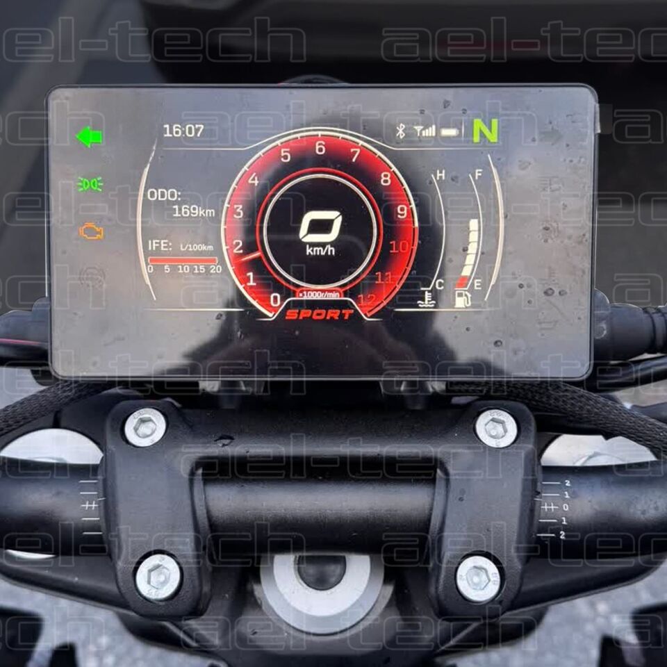 CFMOTO Cf 250Sr ve 250Nk Uyumlu Dijital Gösterge 9H Nano Ekran Koruyucu