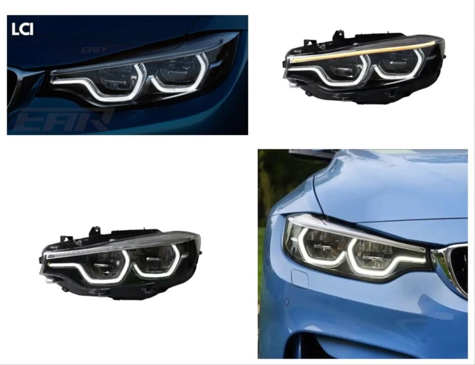 4 SERİSİ F32/F36 LCI 2016-2018 İÇİN  LED FAR (13-15 için yazılım ve soket değişimi ile takılabilir)
