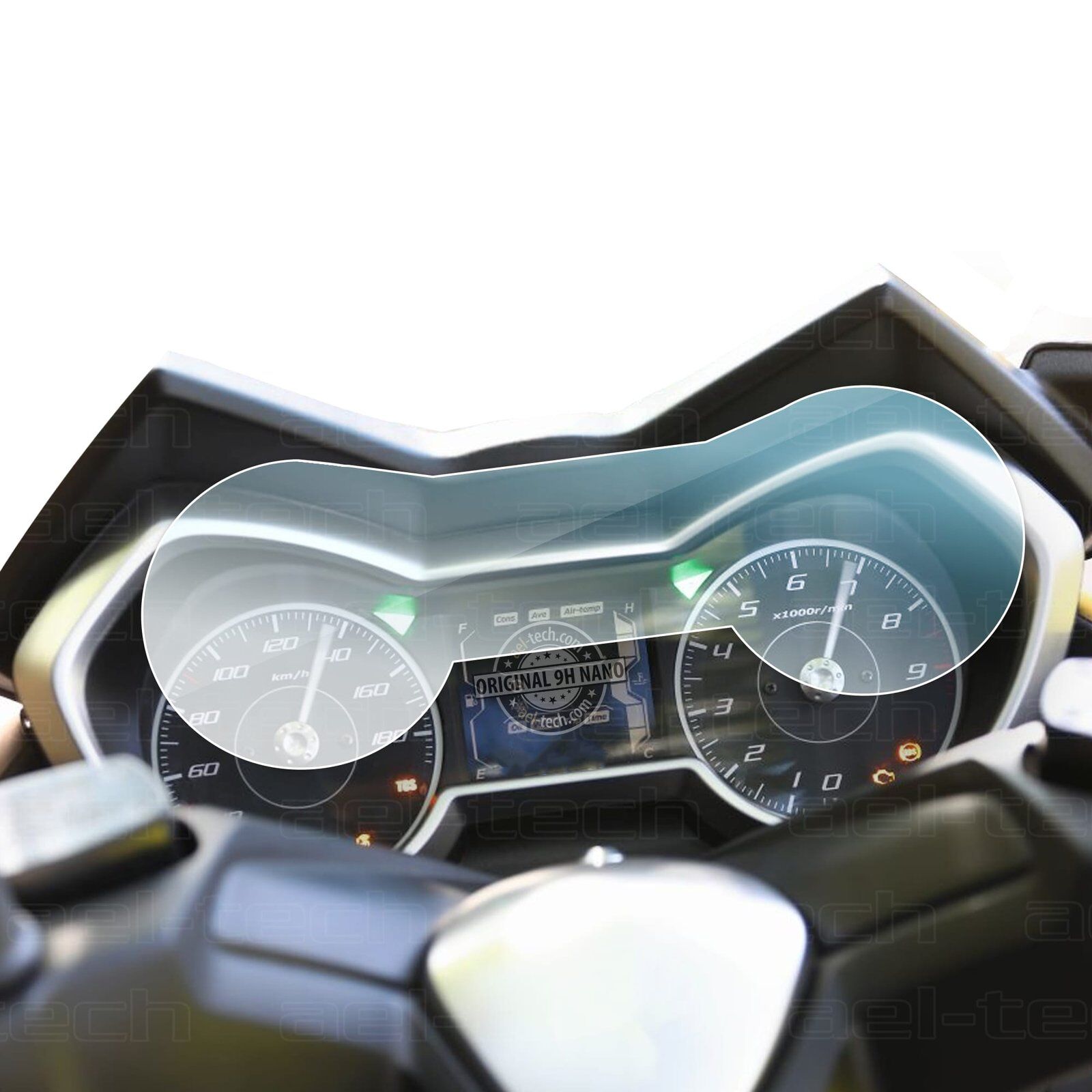 Yamaha X Max 300 Gösterge 2018 2023 uyumlu 9H Nano Ekran Koruyucu