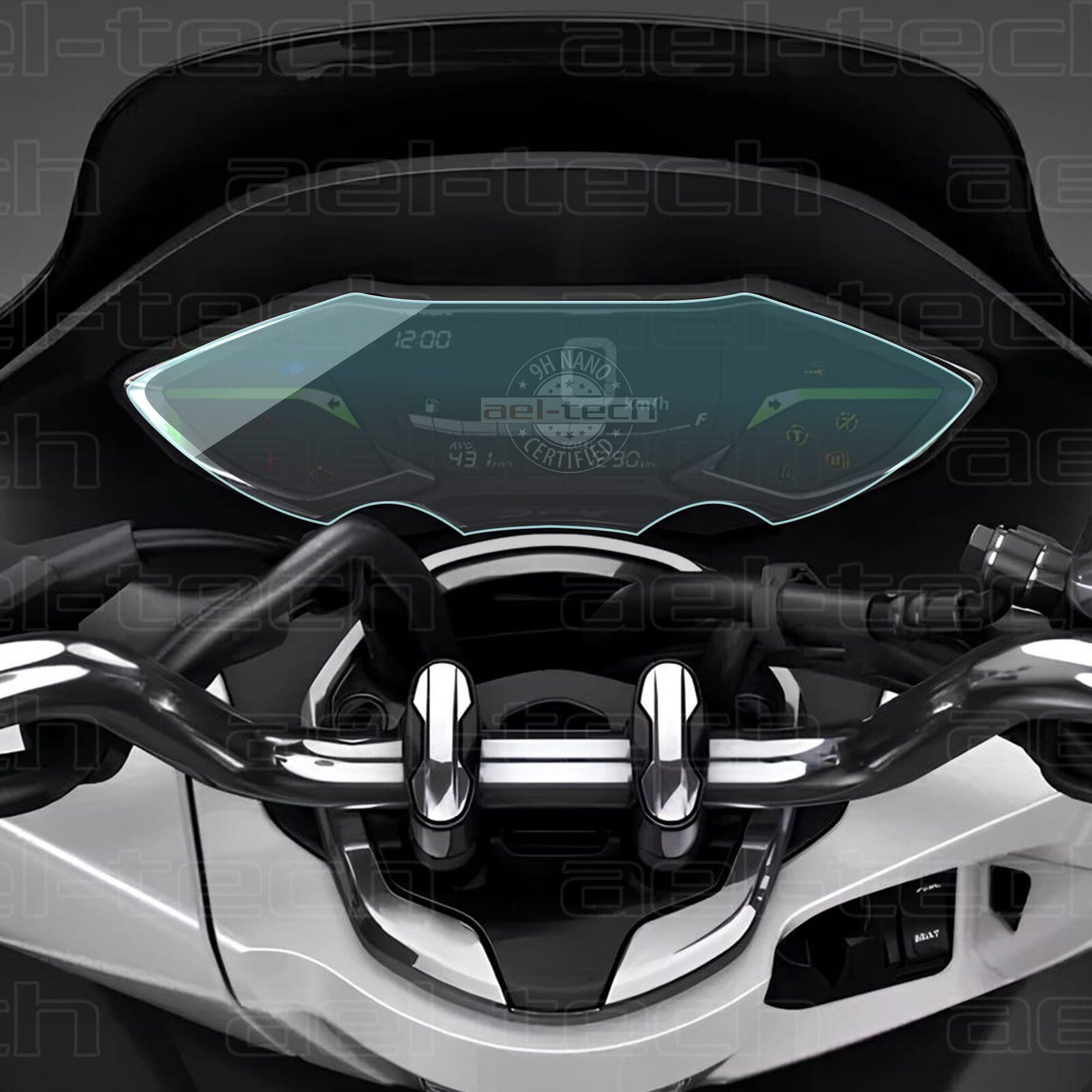 Honda Pcx Uyumlu Dijital Gösterge Uyumlu 9H Nano Ekran Koruyucu