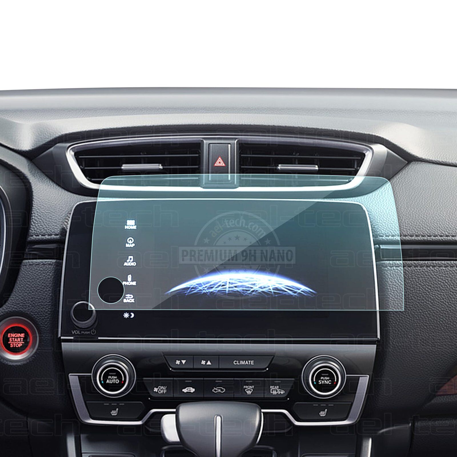 Honda CR-V 2019-2021 Uyumlu Navigasyon 9H Nano Ekran Koruyucu