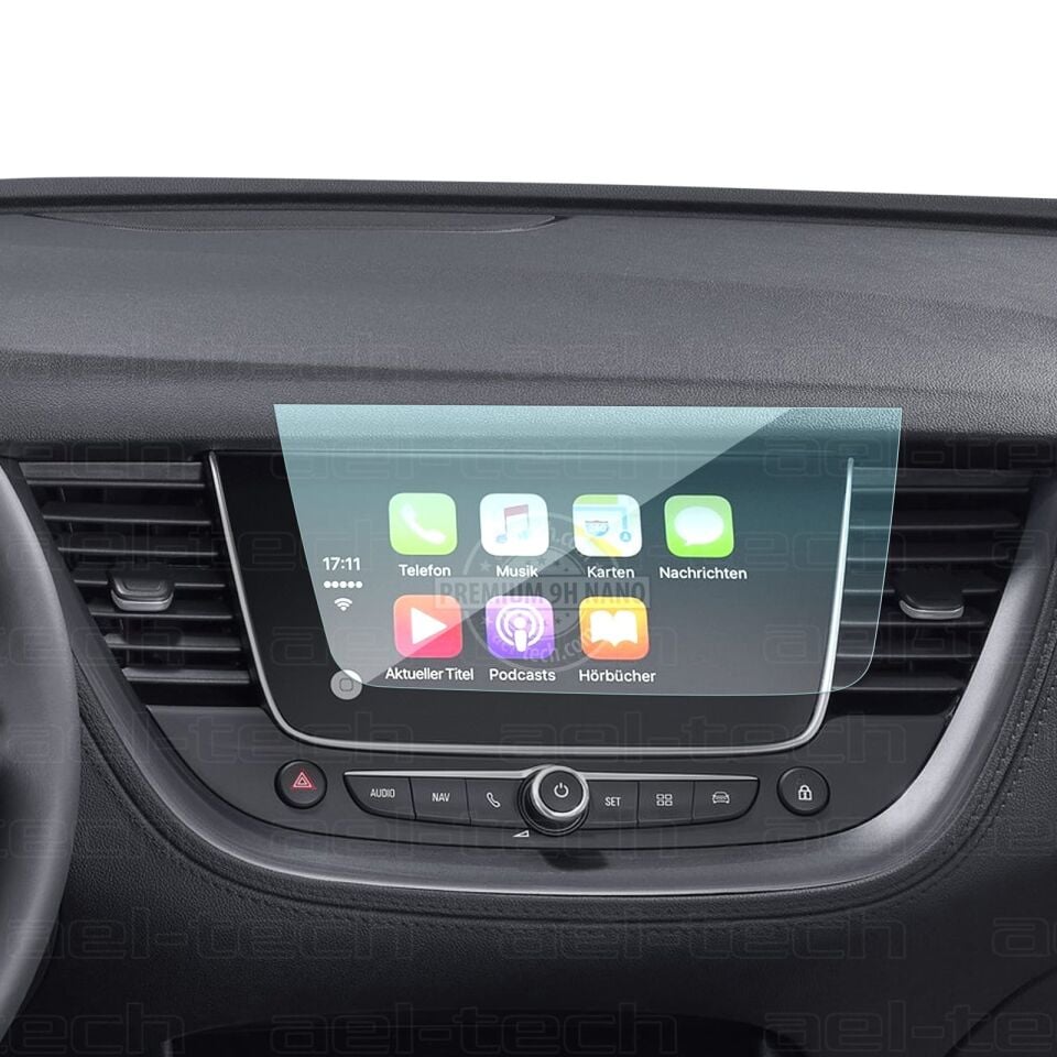 Opel Grandland X Uyumlu 8 İnç Navigasyon 9H Nano Ekran Koruyucu