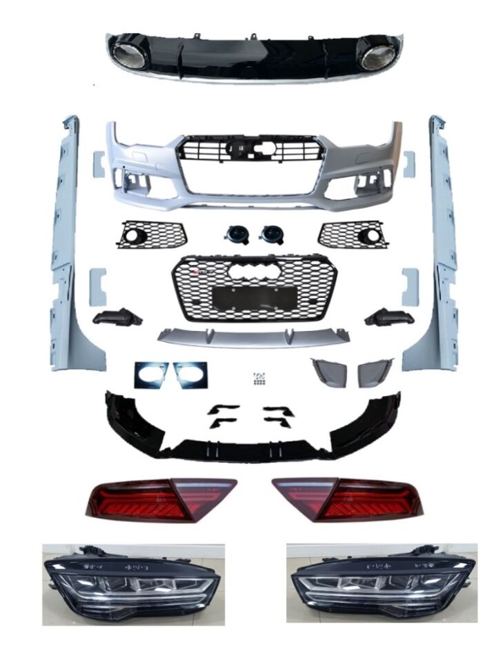 A7 2011-2013 İÇİN 2015+ RS7 FACELIFT BODY KIT
