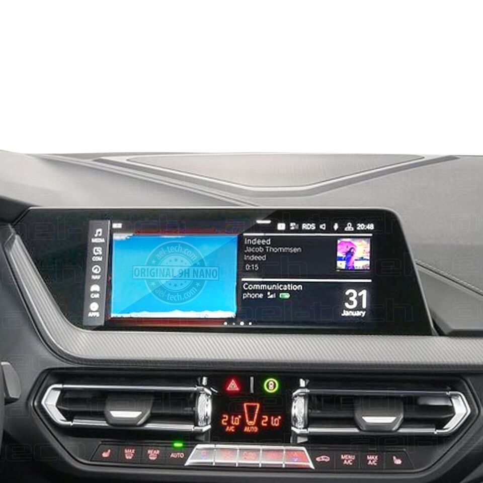 BMW 2 Serisi Gran Coupe Uyumlu 10.25 İnç Navigasyon 9H Nano Ekran Koruyucu