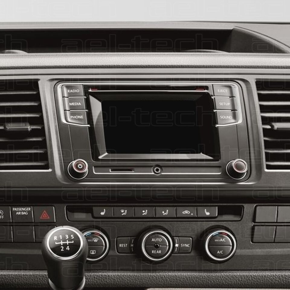 Volkswagen Transporter 5 Inç Multimedya uyumlu Ekran Koruyucu Cam