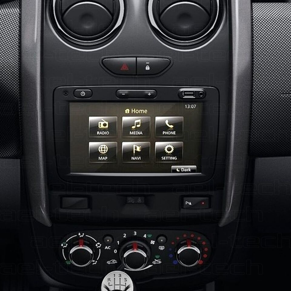 Dacia Duster Uyumlu 7 İnç Navigasyon 9H Nano Ekran Koruyucu