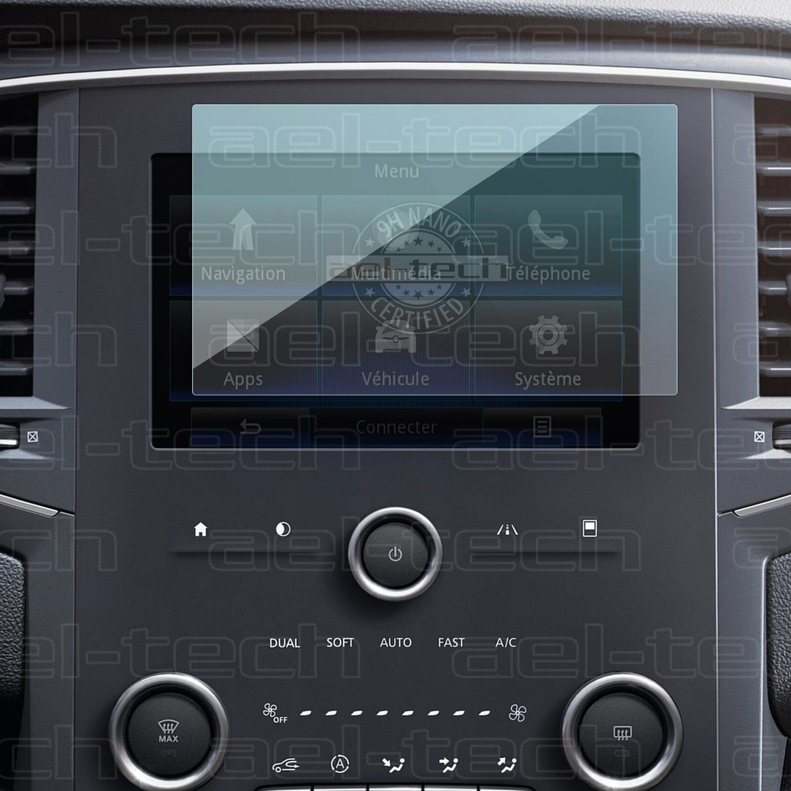 Renault Megane Uyumlu 7 Inç Multimedya 9H Ekran Koruyucu