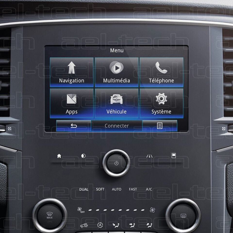 Renault Megane Uyumlu 7 Inç Multimedya 9H Ekran Koruyucu