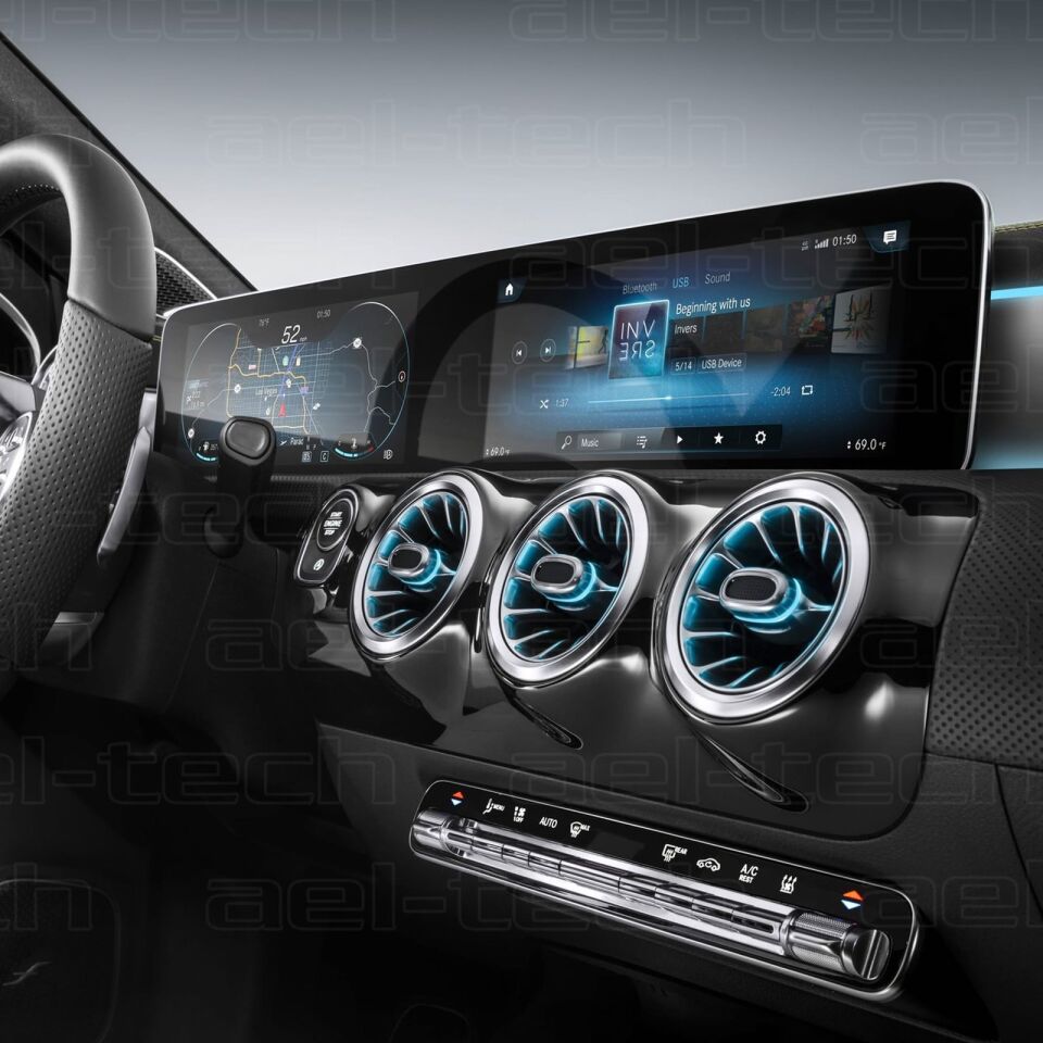 Mercedes A180 Sürücü Bilgi Ve Navigasyon Uyumlu Nano Ekran Koruyucu 2019 2023