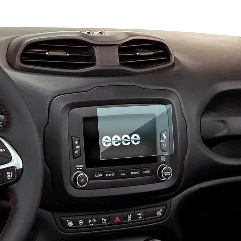 Jeep Renegade 2015-2016 Uyumlu 5 İnç Navigasyon 9H Nano Ekran Koruyucu