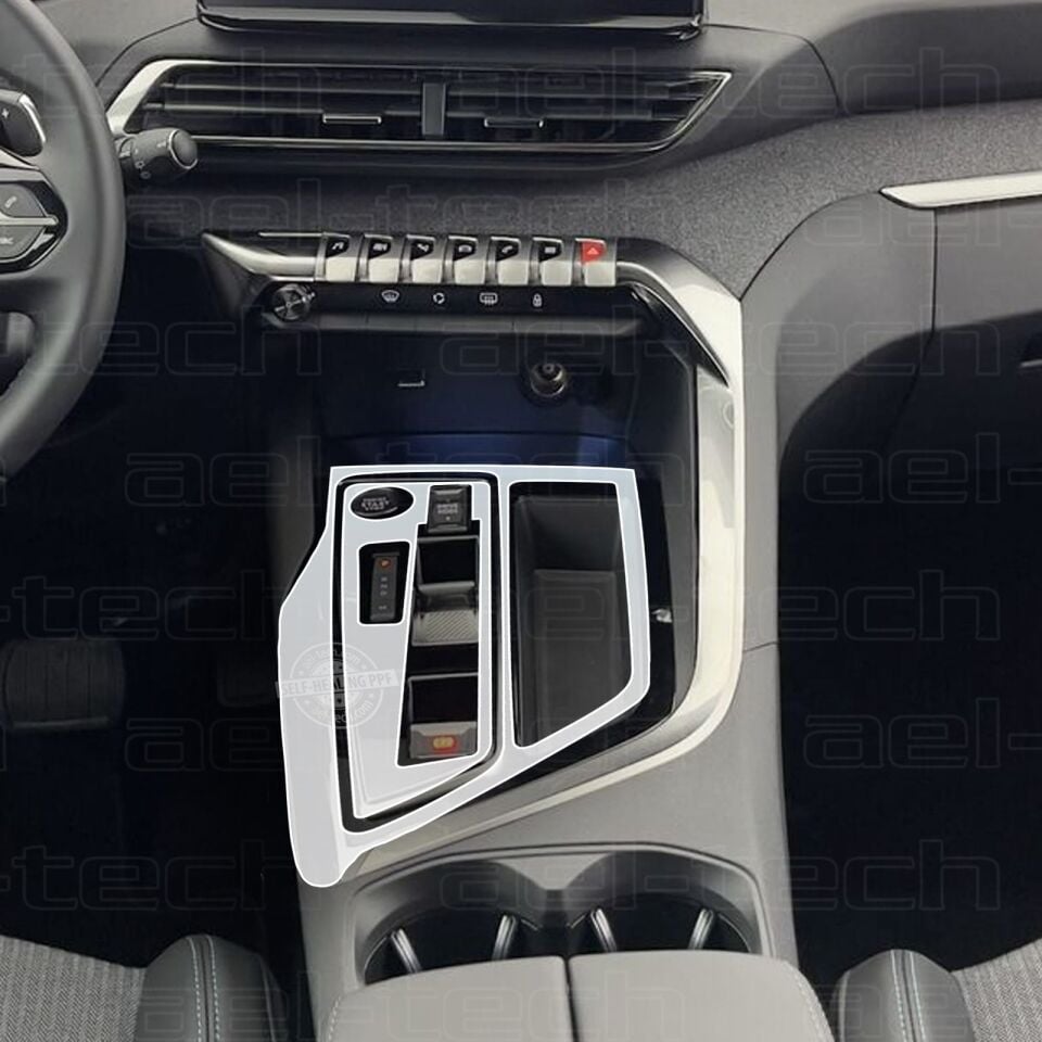 Peugeot 3008 e toggle piano black vites etrafı uyumlu
