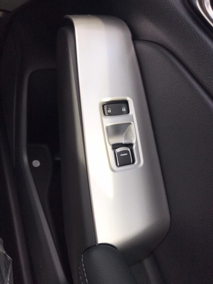 CIVIC FE1 2022 IÇIN UYUMLU  CAM DUGME KAPLAMA - SILVER