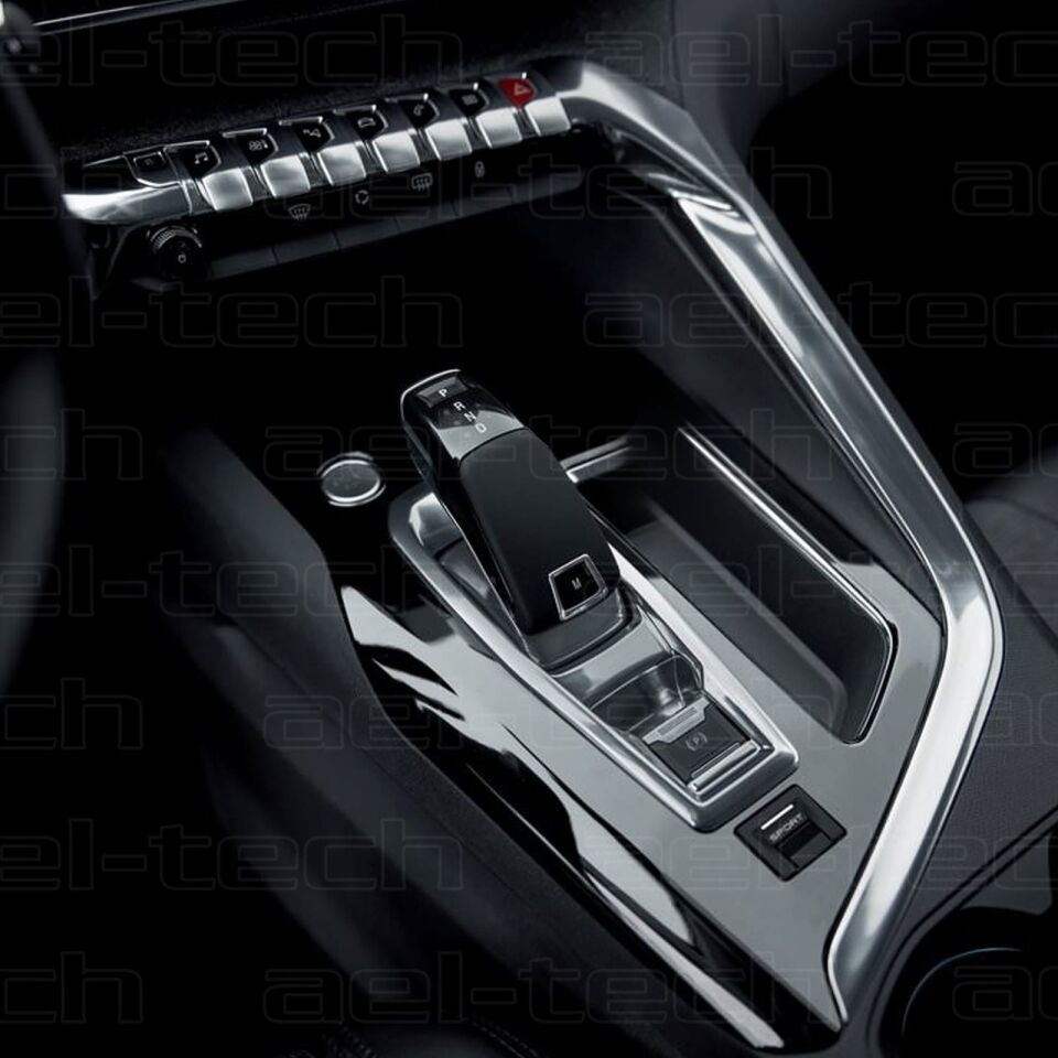 Peugeot 3008 Allure Piano Black Joystick Vites Orta Konsol Uyumlu Nano Koruyucu