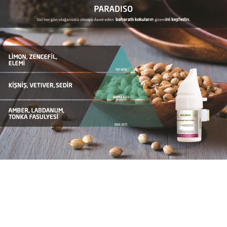 Rulopak Paradiso Koku Kartuşu 100 ml (M5-M6)
