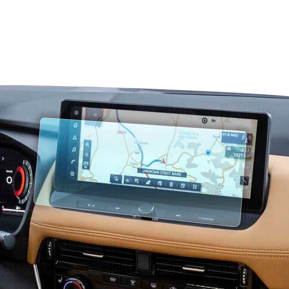Nissan Qashqai 2024-2025 Uyumlu 12.3 İnç Navigasyon 9H Nano Ekran Koruyucu
