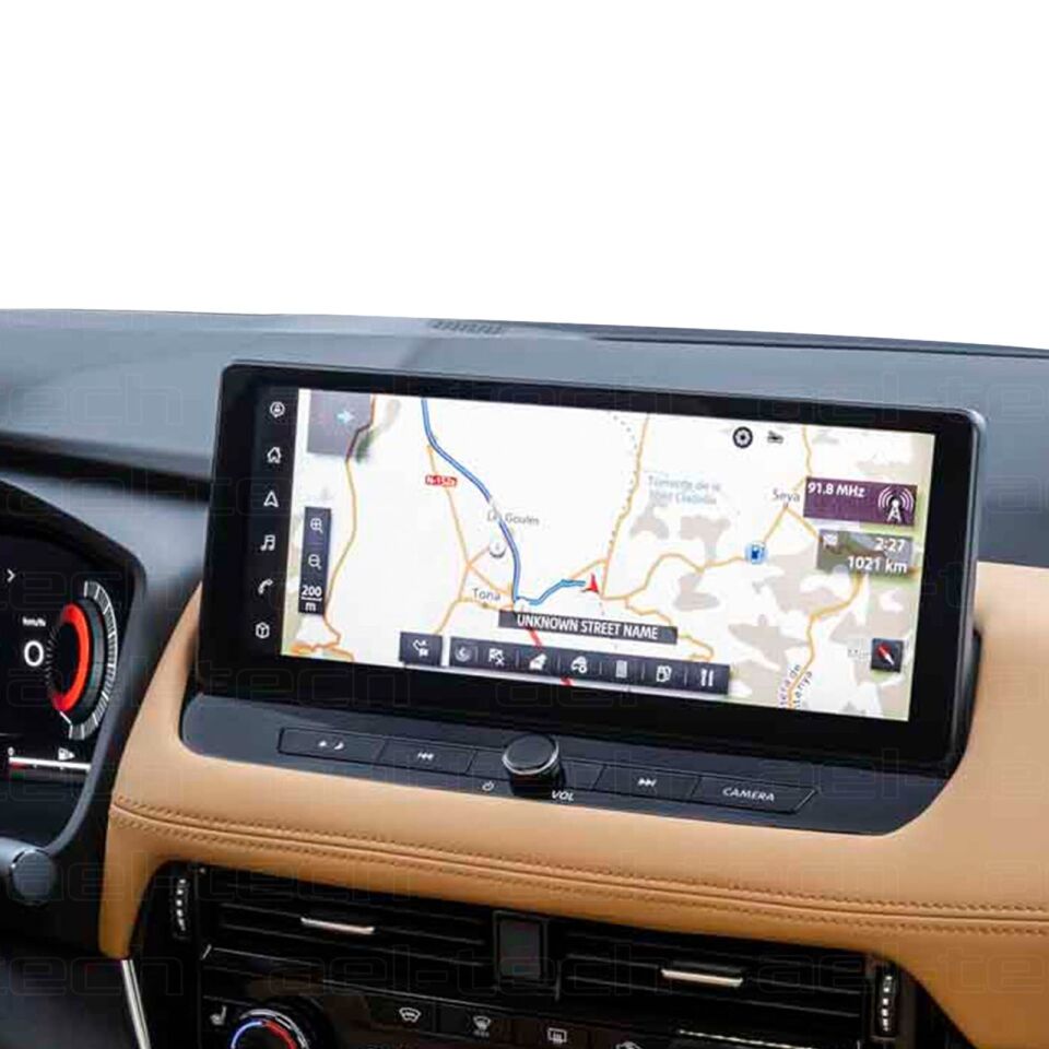 Nissan Qashqai 2024-2025 Uyumlu 12.3 İnç Navigasyon 9H Nano Ekran Koruyucu