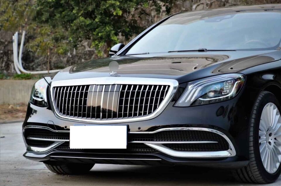 W222 S CLASS IÇIN MAYBACH GÖRÜNÜM PANJUR  KROM -2014+ (Logosuz)