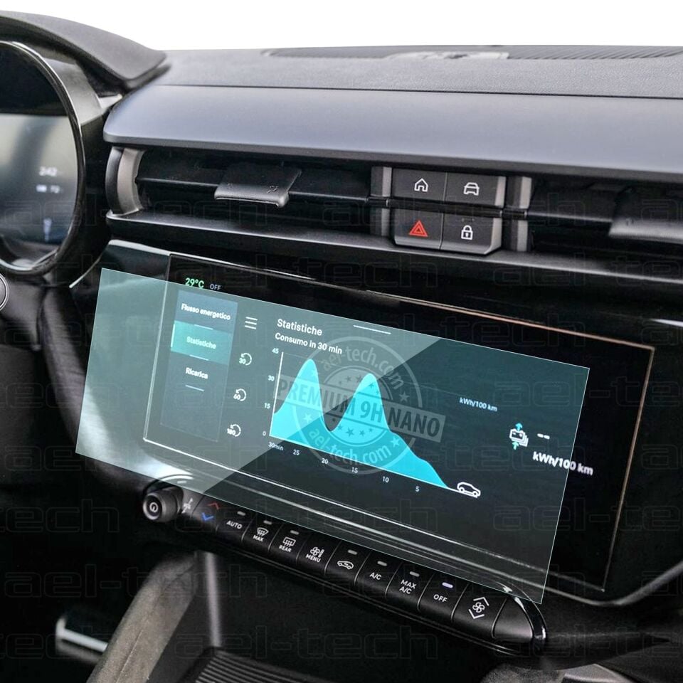 Alfa Romeo Junior 2025 Uyumlu 10.25 İnç Navigasyon 9H Nano Ekran Koruyucu