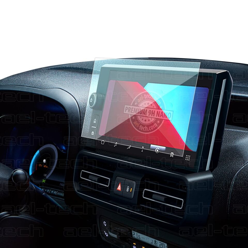 Fiat Doblo 2025 Uyumlu 10 İnç Navigasyon 9H Nano Ekran Koruyucu