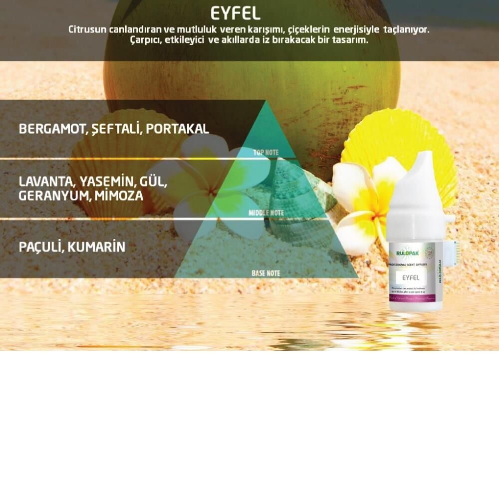 Rulopak Eyfel Koku Kartuşu 100 ml (M5-M6)