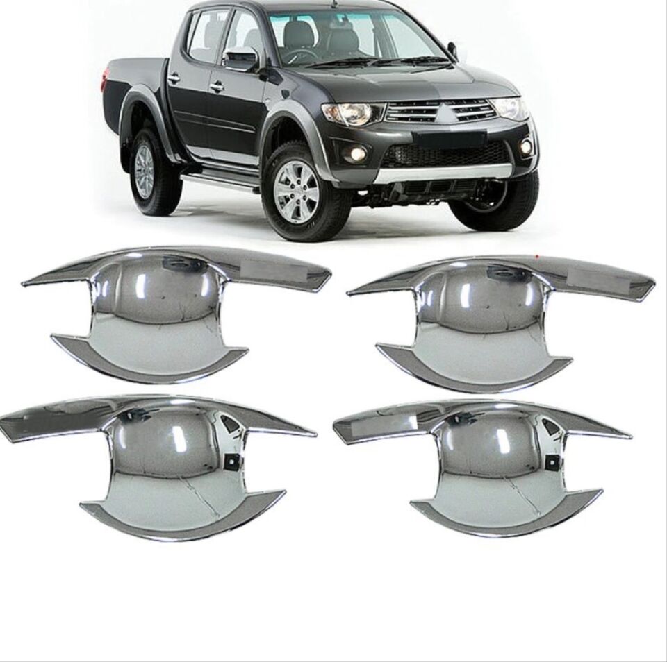 L200 2008-2014 IÇIN UYUMLU IC KAPI KOLU KAPLAMA KROM