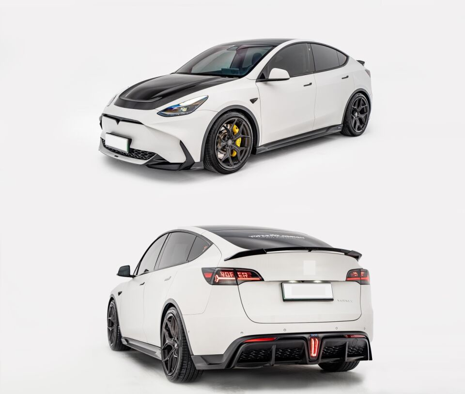 TESLA MODEL Y İÇİN LOONG FLAME  BODY KIT