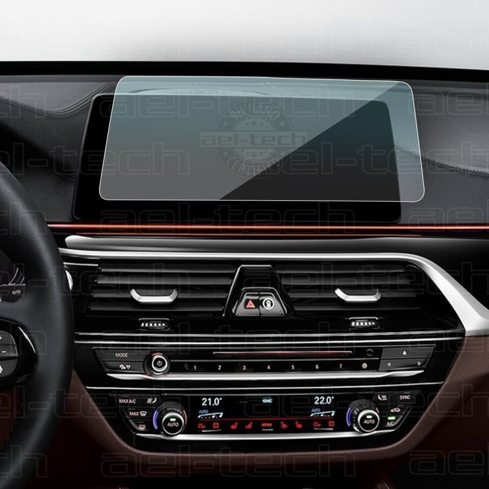 BMW 6 Serisi  Uyumlu 10,25 İnç Navigasyon 9H Nano Ekran Koruyucu