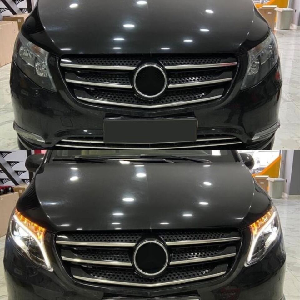 W447 VITO 2015-2019 IÇIN UYUMLU FULL LED FAR