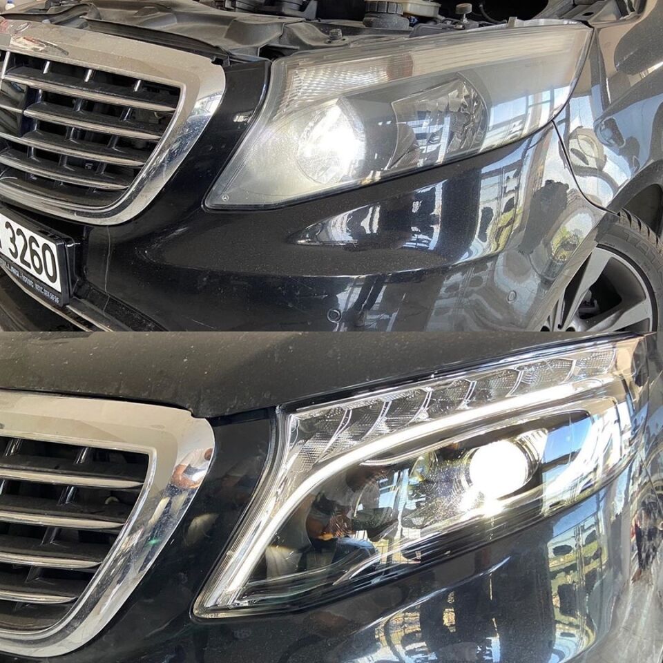 W447 VITO 2015-2019 IÇIN UYUMLU FULL LED FAR