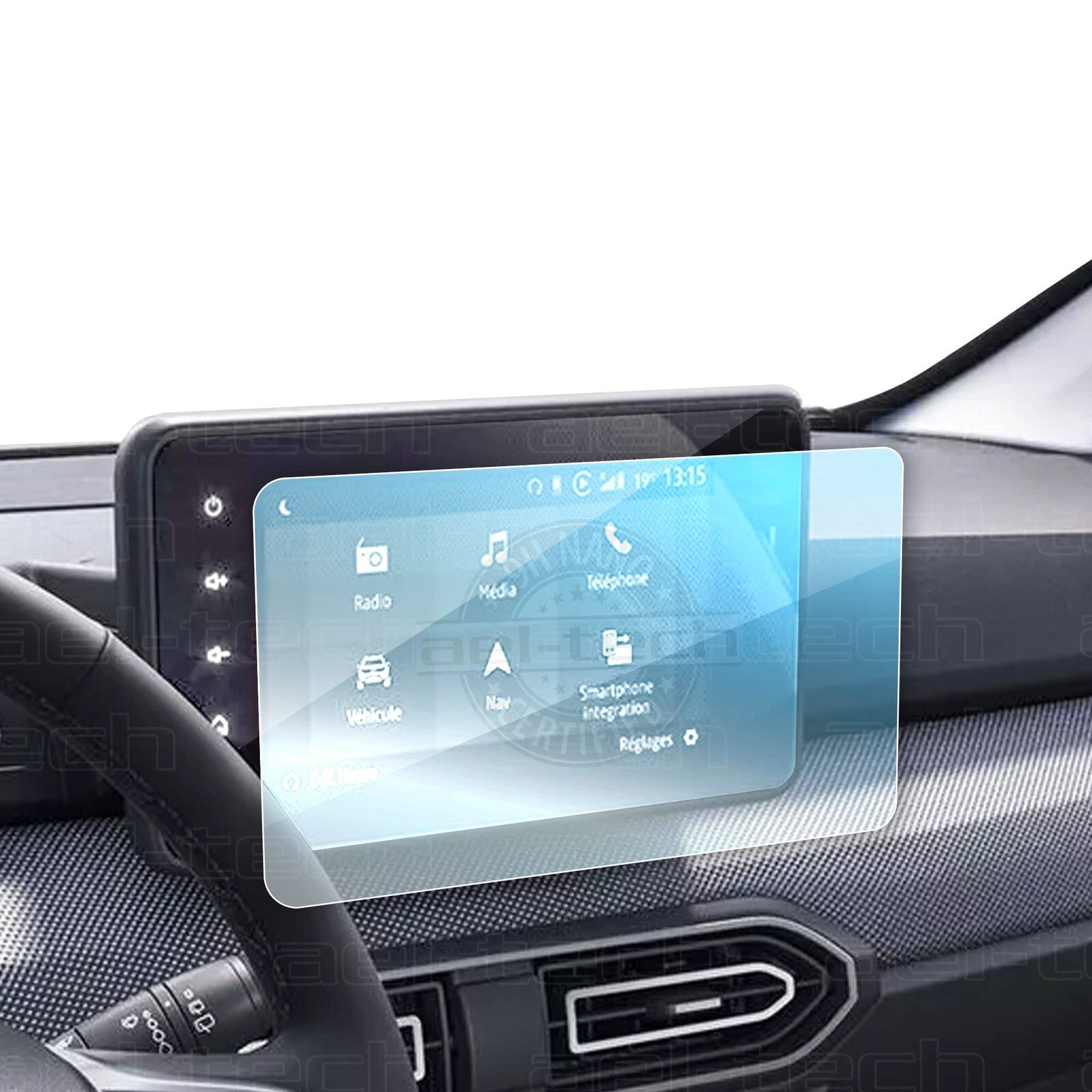 Dacia Sandero 2022 Uyumlu 8 İnç Navigasyon 9H Nano Ekran Koruyucu