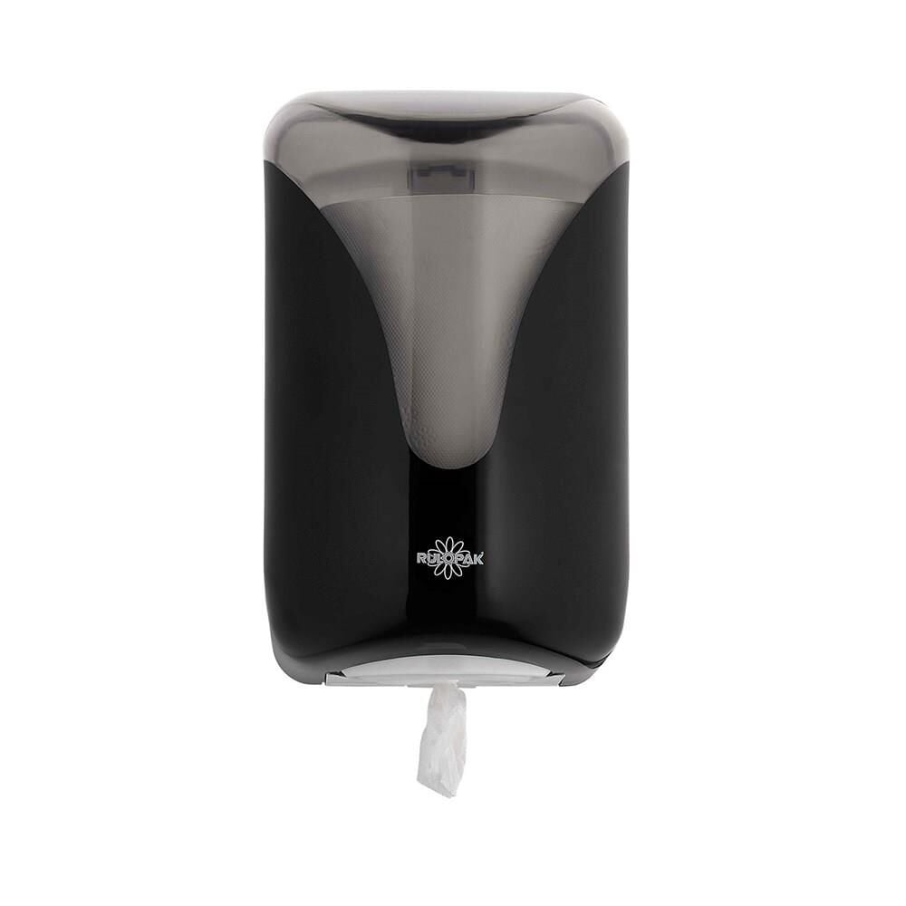 Rulopak Elite içten Çekmeli Perforeli Kağıt Havlu Dispenseri Siyah