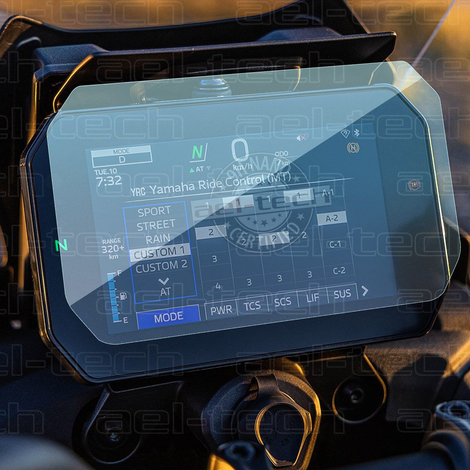 Yamaha XSR 900 Dijital Gösterge 9H Nano Ekran Koruyucu