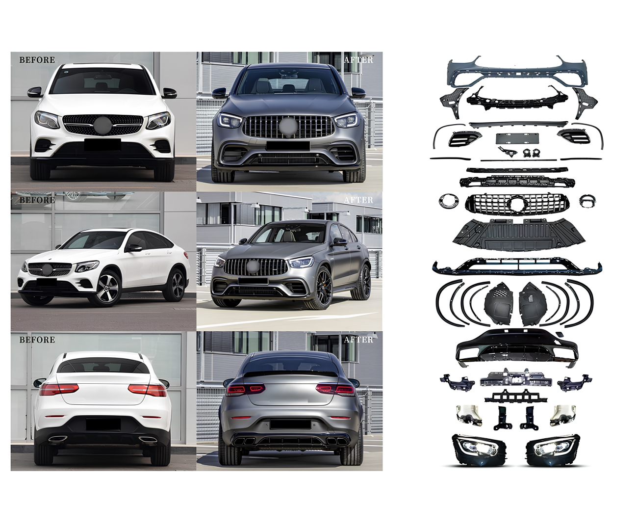 X253 COUPE 63S FACELIFT BODY KIT