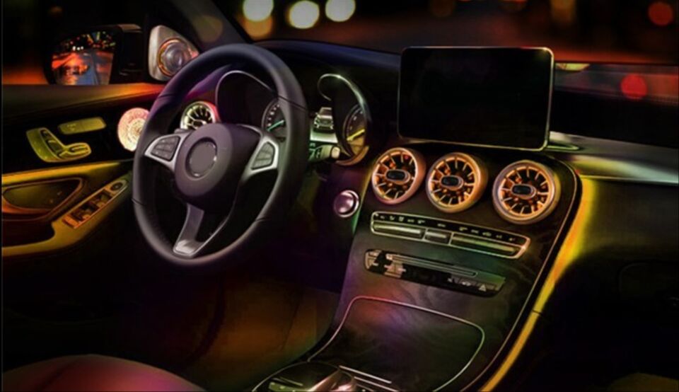 W205 2019+ C SERISI IÇIN UYUMLU 64 RENK ON HAVALANDIRMA