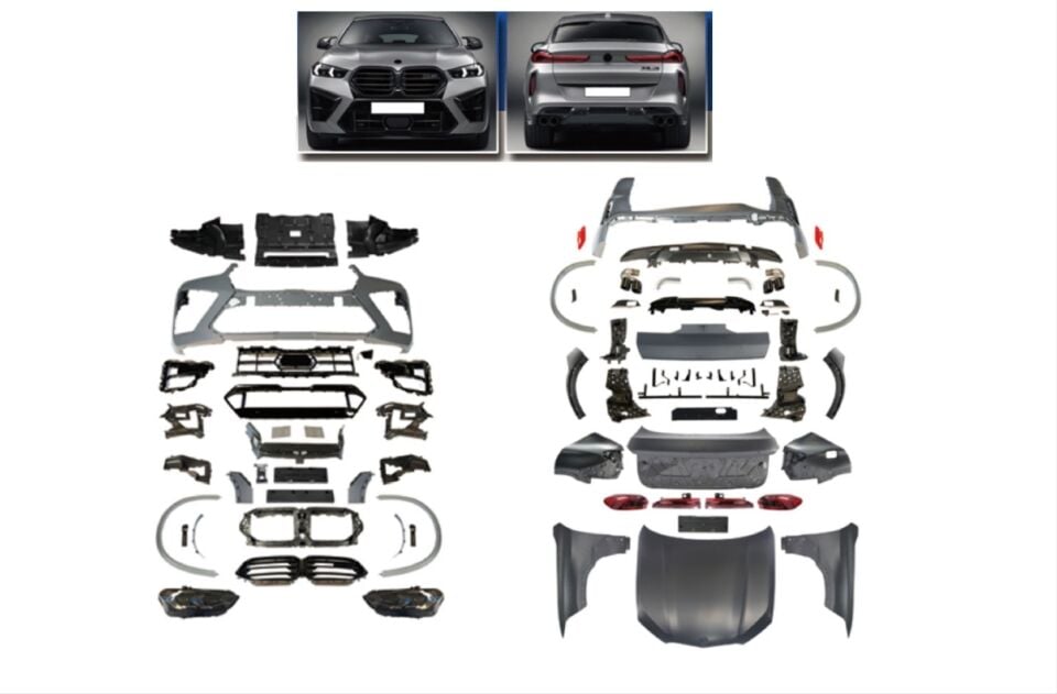 E71 X6 İÇİN G06  X6M FACELIFT BODY KIT