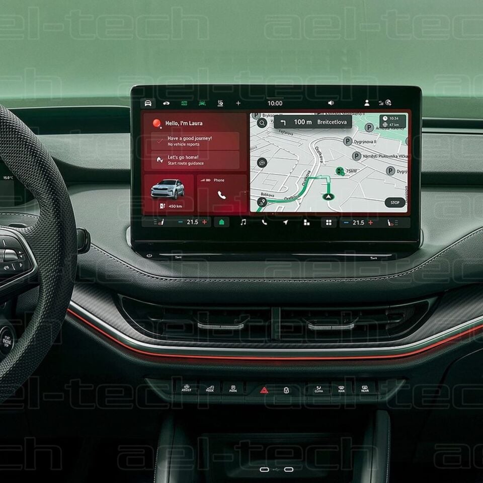 Skoda Elroq Uyumlu 13 inç Navigasyon 9H Nano Ekran Koruyucu