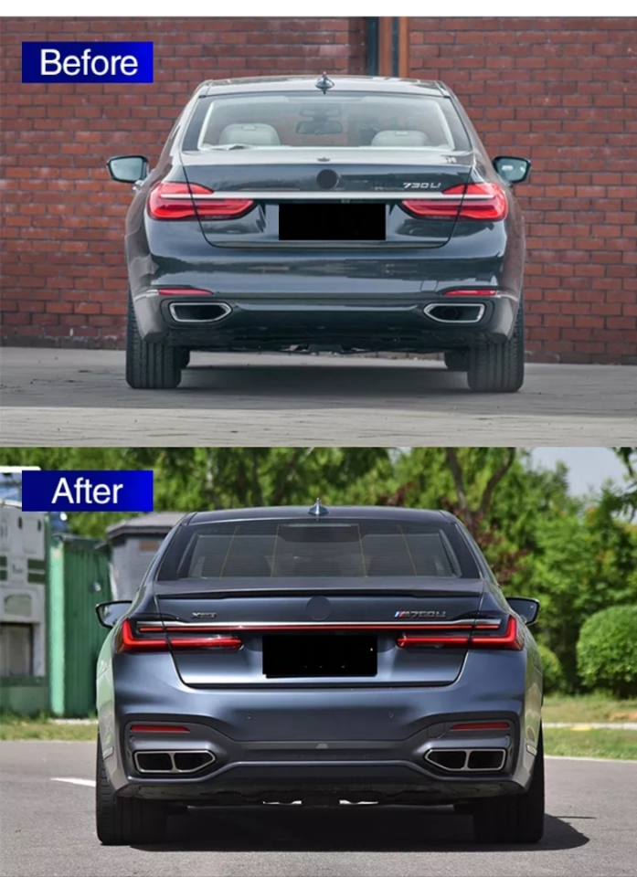 7 SERISI G11 İÇİN G12 FACELIFT BODY KIT  (FAR STOP  ÇAMURLUK KAPUT DAHIL)