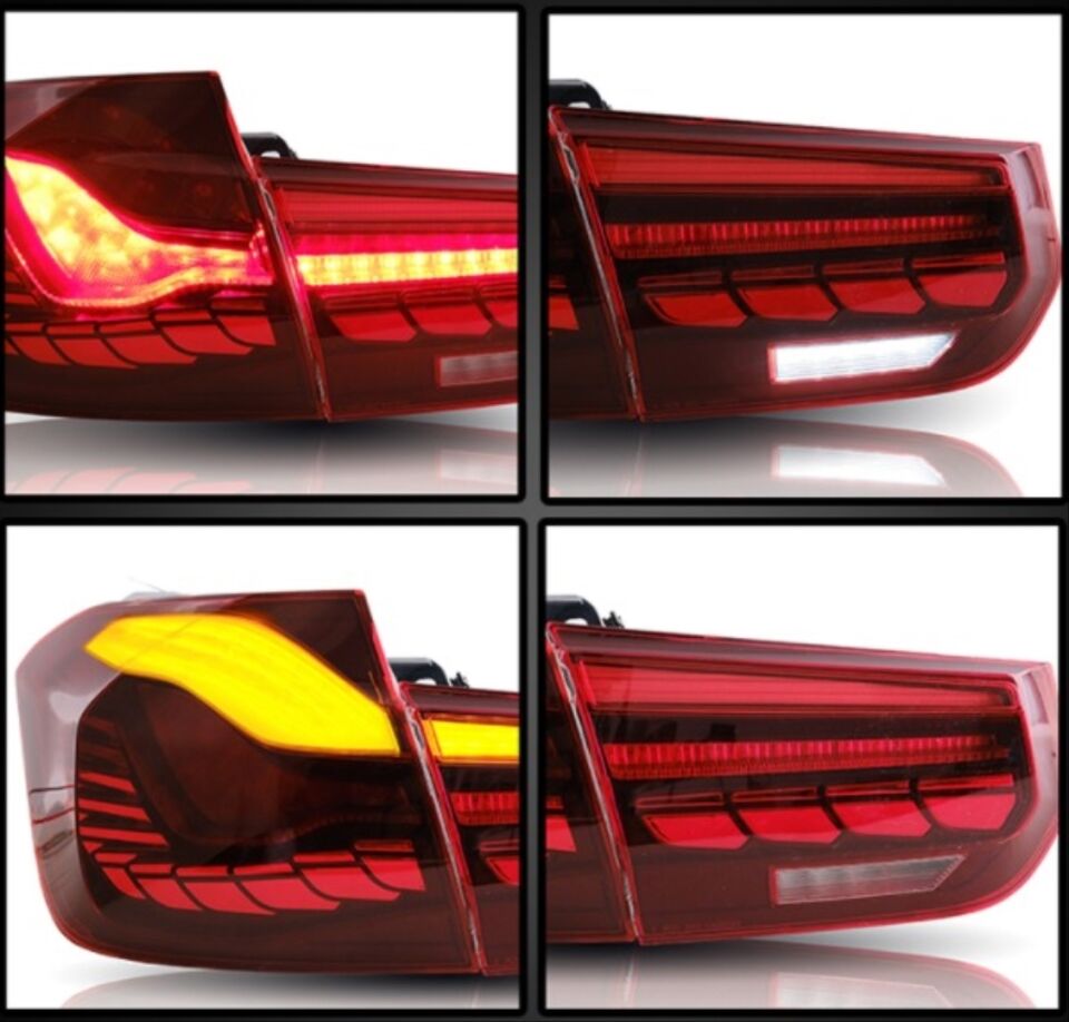 F30 3 SERISI IÇIN DRAGON LED STOP DINAMIK ANIMASYONLU - KIRMIZI