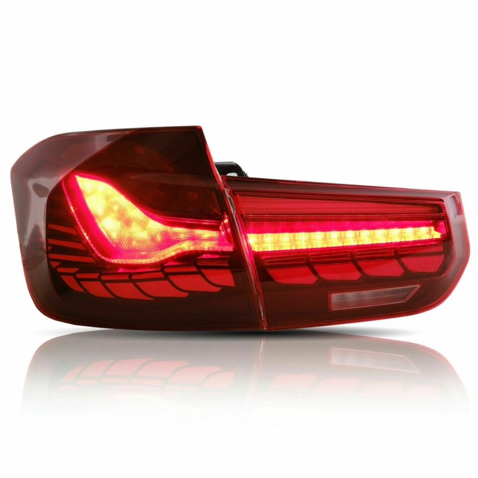 F30 3 SERISI IÇIN DRAGON LED STOP DINAMIK ANIMASYONLU - KIRMIZI