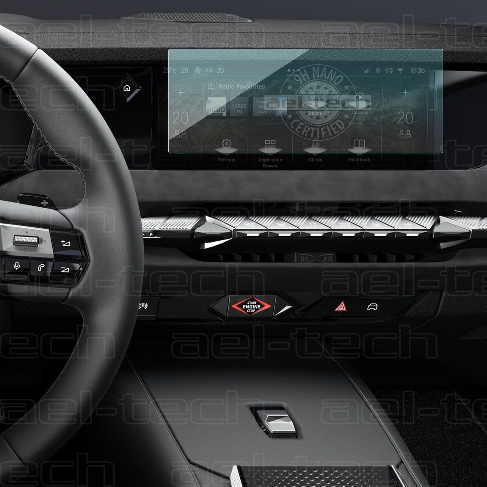 DS 4 UyumluNavigasyon 9H Nano Ekran Koruyucu